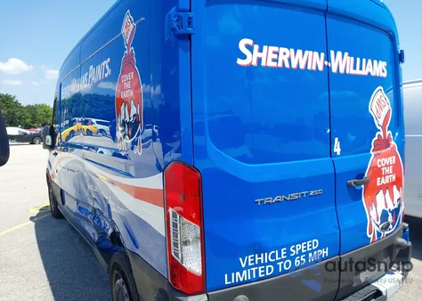 2022 Ford Transit-250 из США, поврежденный, VIN 1FTBR1C8XNKA09449